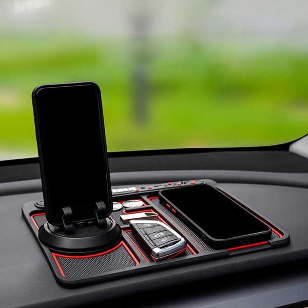 Anti Slip Phone Holder for Car NEW-10Pcs Door Groove Mat for Clio 4  Interior Decoration Anti-Slip Gate Slot Cup Pad Car Styling Anti-Slip Car  Dash