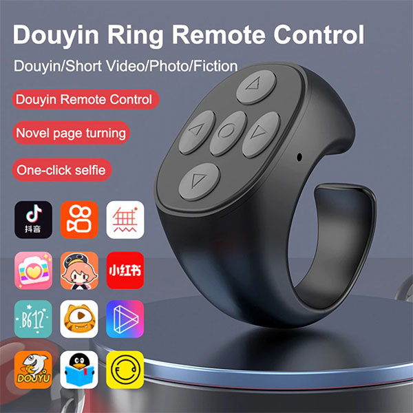 Bluetooth Ring Remote Controller TikTok Instagram Etc. - Tanziilaat